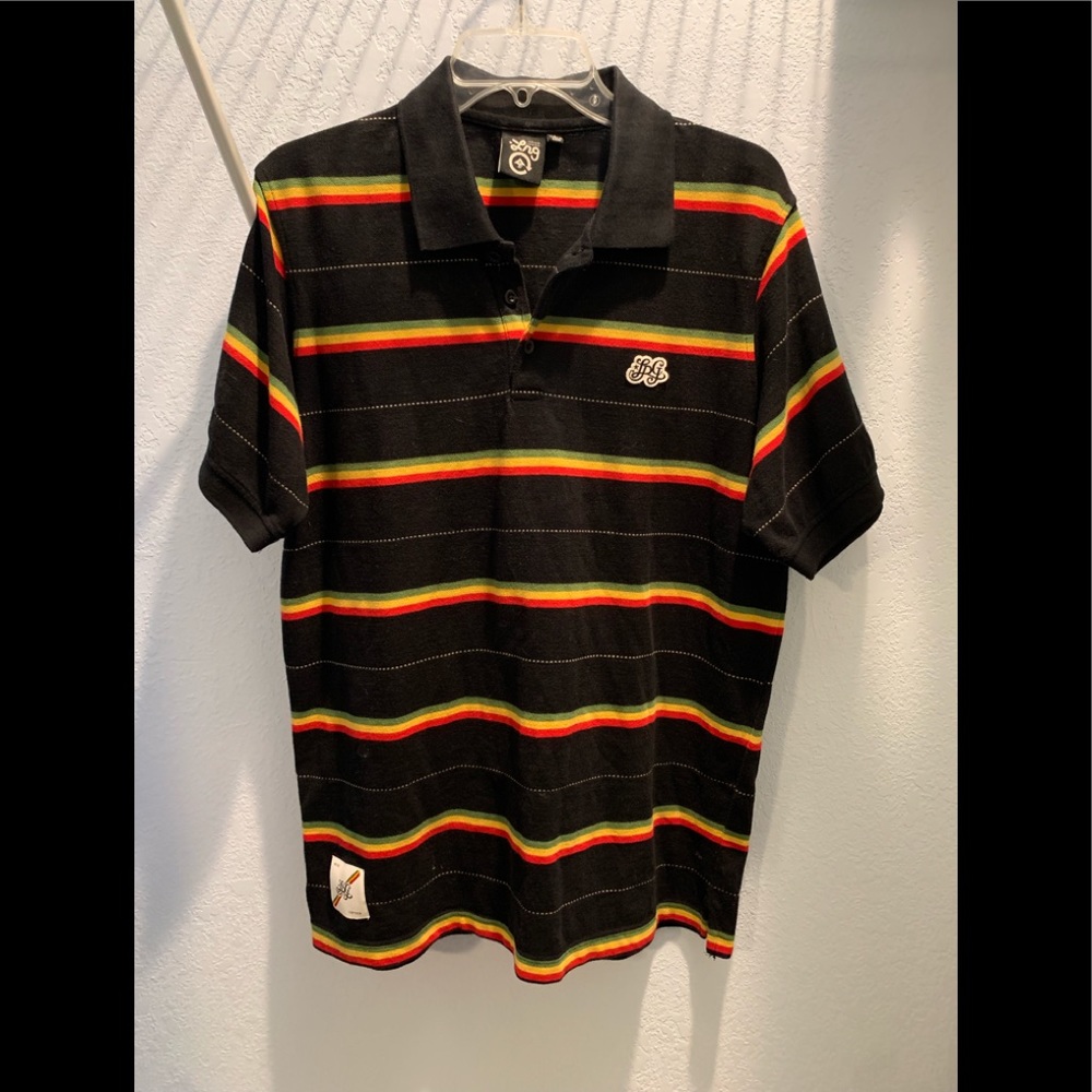 LRG mens polo shirt size large